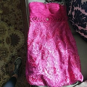 Sue Wong pink Dress NWT